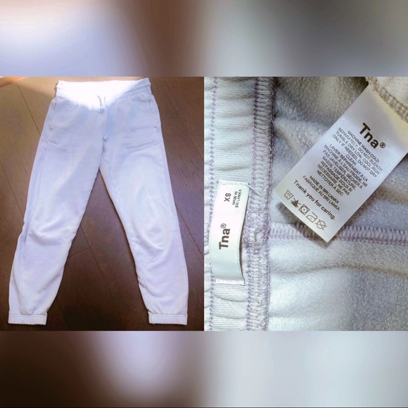 COPY - Aritzia Tna Cozy Fleece Boyfriend Sweatpant - Picture 2 of 4